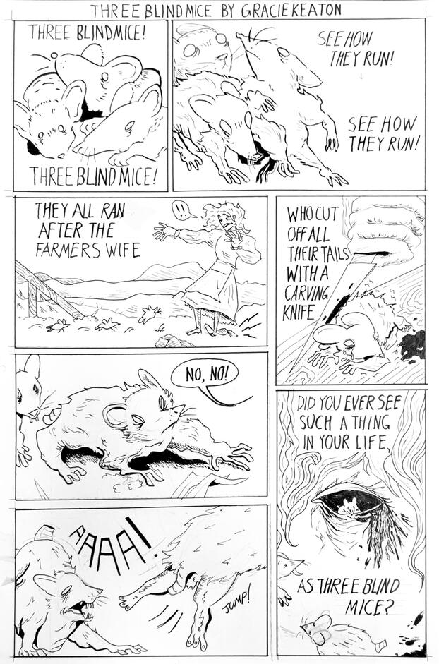 Three Blind Mice - Nursery Rhyme